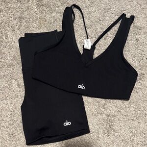 ALO Yoga Black Set